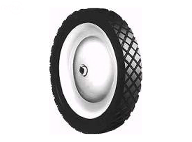 Steel Wheel 9 X 1.95 (Painted White) Rotary (286)