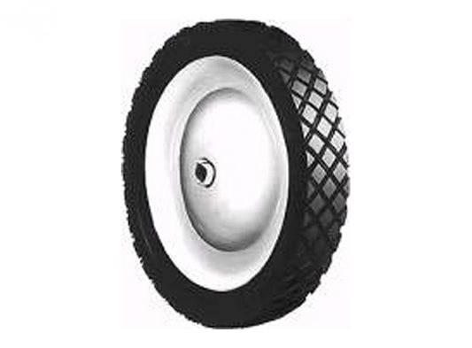 Steel Wheel 9 X 1.95 (Painted White) Rotary (286)