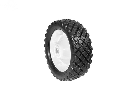 Steel Wheel 8.25 X 2.75 X 3/4" (Painted White) Rotary (288)