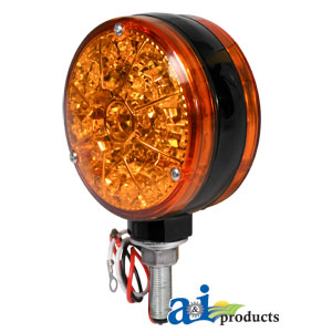 Safety Light; Amber, LED, 12 Volt	 (28A43)