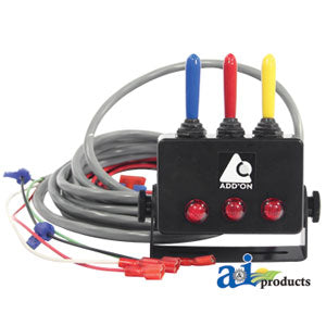 Switchbox Control, Hydraulic 3 Circuit	 (306295)