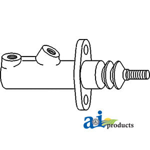 Two Port Brake Master Cylinder for Massey Ferguson Tractor 3596785M1 (3596785M92)