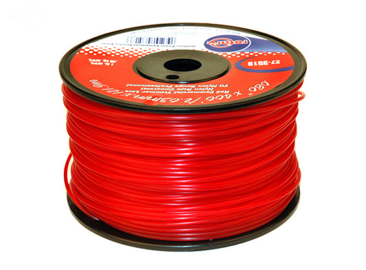 Trimmer Line.080 1Lb Spool Red Commercial Rotary (3518)