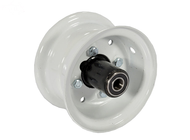 Rear Rim & Hub Assembly 5" Rotary (375)