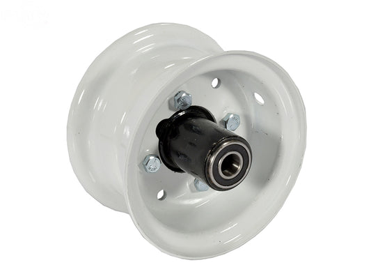 Rear Rim & Hub Assembly 5" Rotary (375)
