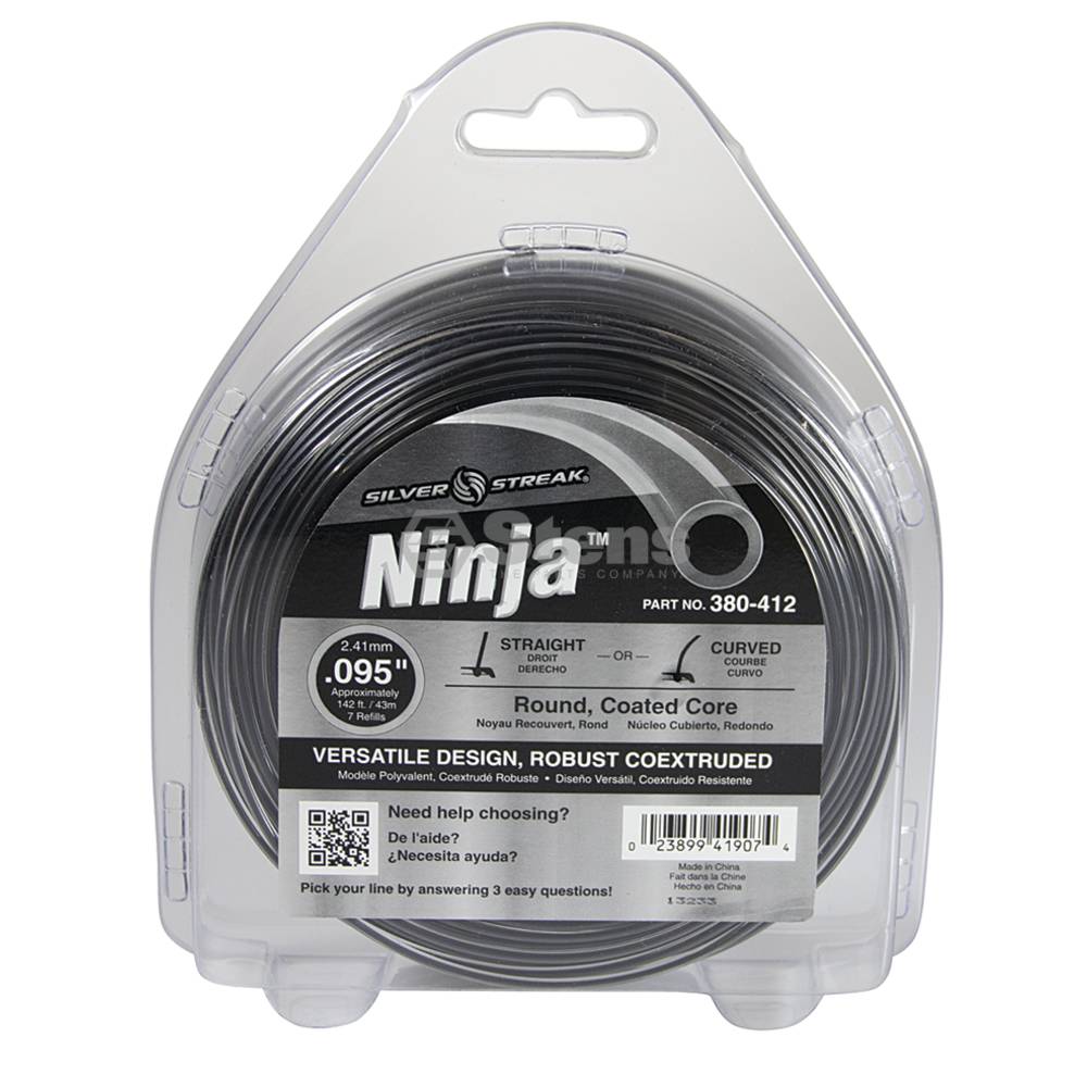 Ninja Trimmer Line .095 1/2 lb. Donut (Stens 380-412)