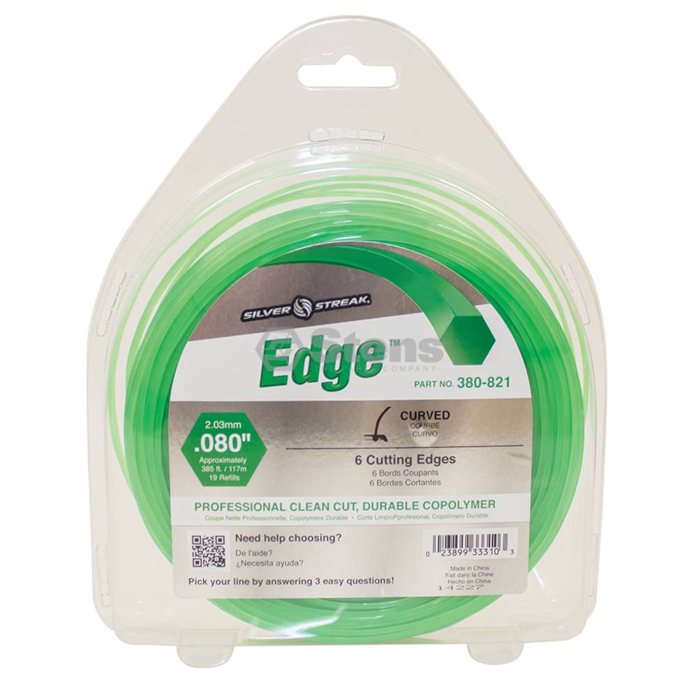 Edge Trimmer Line .080 1 lb. Donut (Stens 380-821)