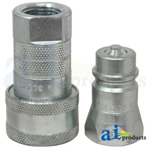1/2-14 NPTF Hydraulic Quick Coupler Farm Oil 31-0505 (4000-4PMB)