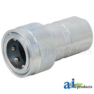 1/2" Female Coupler Body 3/4-16 ORB (4050-15-P)
