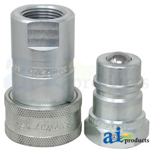 3/4-14 NPTF Hydraulic Quick Coupler (4100-5)
