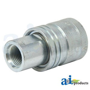 1/2" Female Coupler Body 3/4-16 ORB (4250-15P)