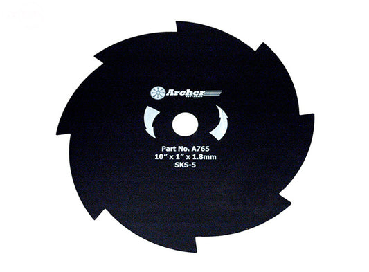 Brush Blade 10" X1" 8T Rotary (4279)