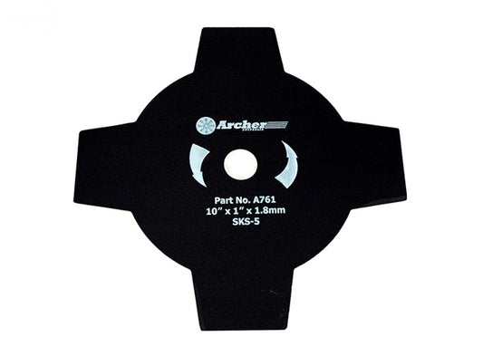 Brush Blade 10" X1" 4T Rotary (4280)