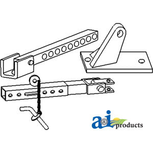 Right Hand Stabilizer Assembly with Bracket M250-RH (49A960)