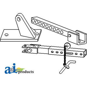 Left Hand Stabilizer Assembly with Bracket M250-LH (49A961)