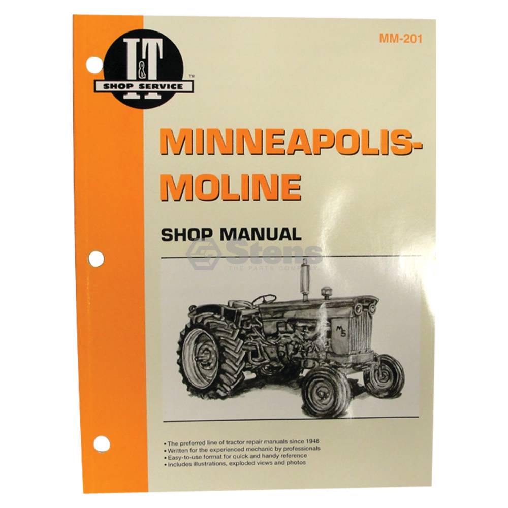 Shop Manual for Minneapolis-Moline MM201 (5515-1000)