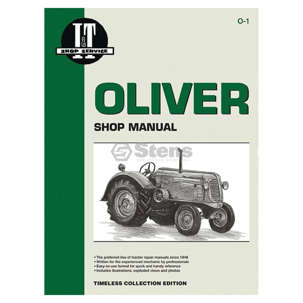 Shop Manual for Oliver O-1 (5715-1002)