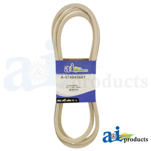 .57" x 126.7" Wrapped Aramid Cord Deck Belt for 42" Husqvarna (574845601)