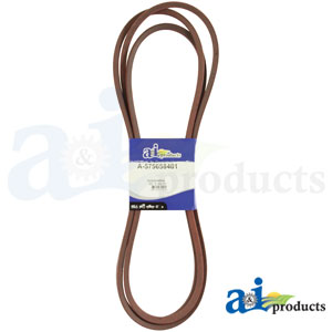 5/8" x 169.75" Wrapped Aramid Cord Deck Belt for 54" Husqvarna (575658401)