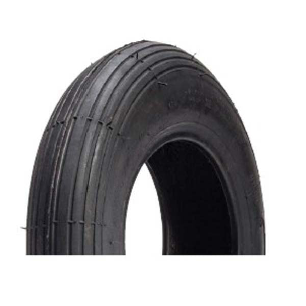400-6 Wheel Barrow Rib Thread Tire, 2 Ply Tubeless