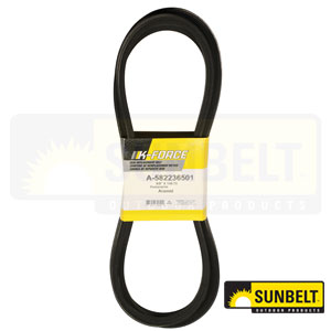 5/8" X 146.75" Raw Edge Laminate Aramid Cord Deck Belt for Husqvarna (582236501)