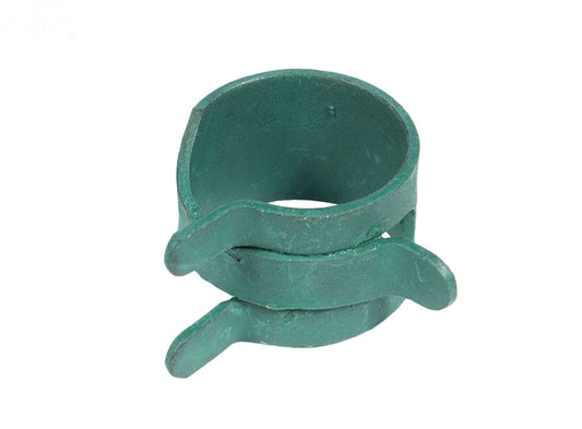 Pack of 10 Hose Clamp 1/4" Line (Green) Rotary (5904)