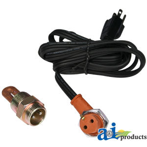 Heater, Engine Block Frost Plug w/ 3/4" NPT (5B360)