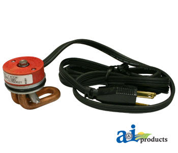 2" Engine Block Frost Plug Heater John Deere RE235938 (5B681)