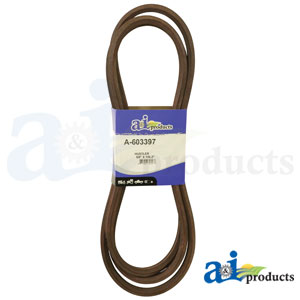 5/8" x 136.2" Double Angle Aramid Cord Deck Belt for Hustler Mower (603397)