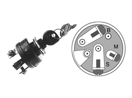 Starter Switch For Snapper Rotary (6545)