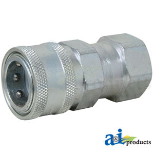 1/2" Female Coupler Body 3/4-16 NPTF (6601-12-10-P)