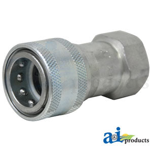 1/2" Female Coupler Body 7/8-14 ORB (6608-10-10)