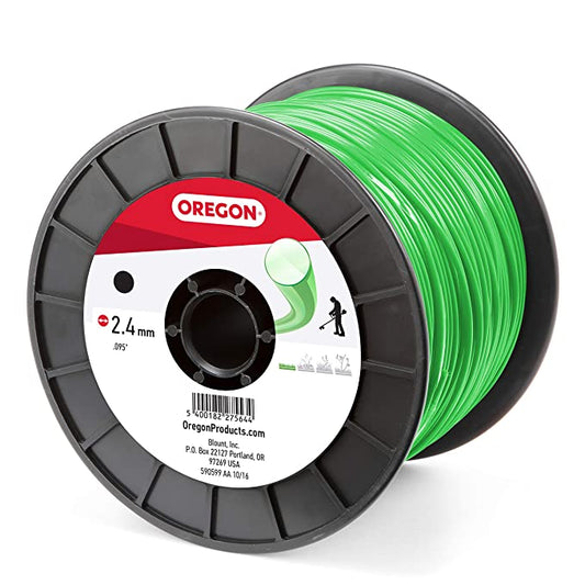 Round Green Trimmer Line .095" Gauge, 3 lb. Spool