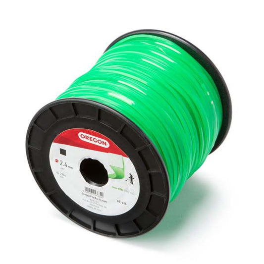 Square Green Trimmer Line .095" Gauge, 1 lb. Donut