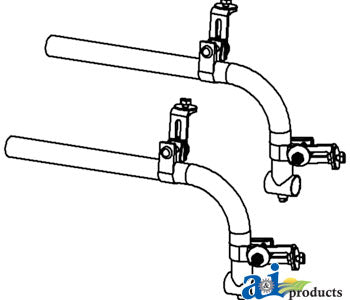 Bracket Set, Fender Mount (40" or 48") (6A216)