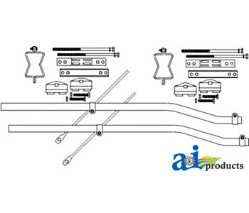 Axle Mount Bracket (40" or 48")	 (6A217)