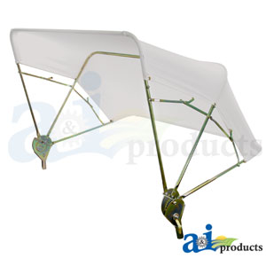 Buggy Top, 3 Bow (48") White	 (6A230)