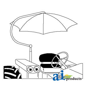 Yellow Tractor Umbrella TU56Y (6A52)