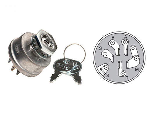 Ignition Switch For Toro Rotary (7280)