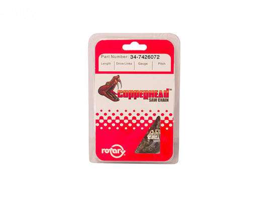 .050 3/8 Std 72 Lks Semi Chisel Without Bumper Link Rotary (7426072)