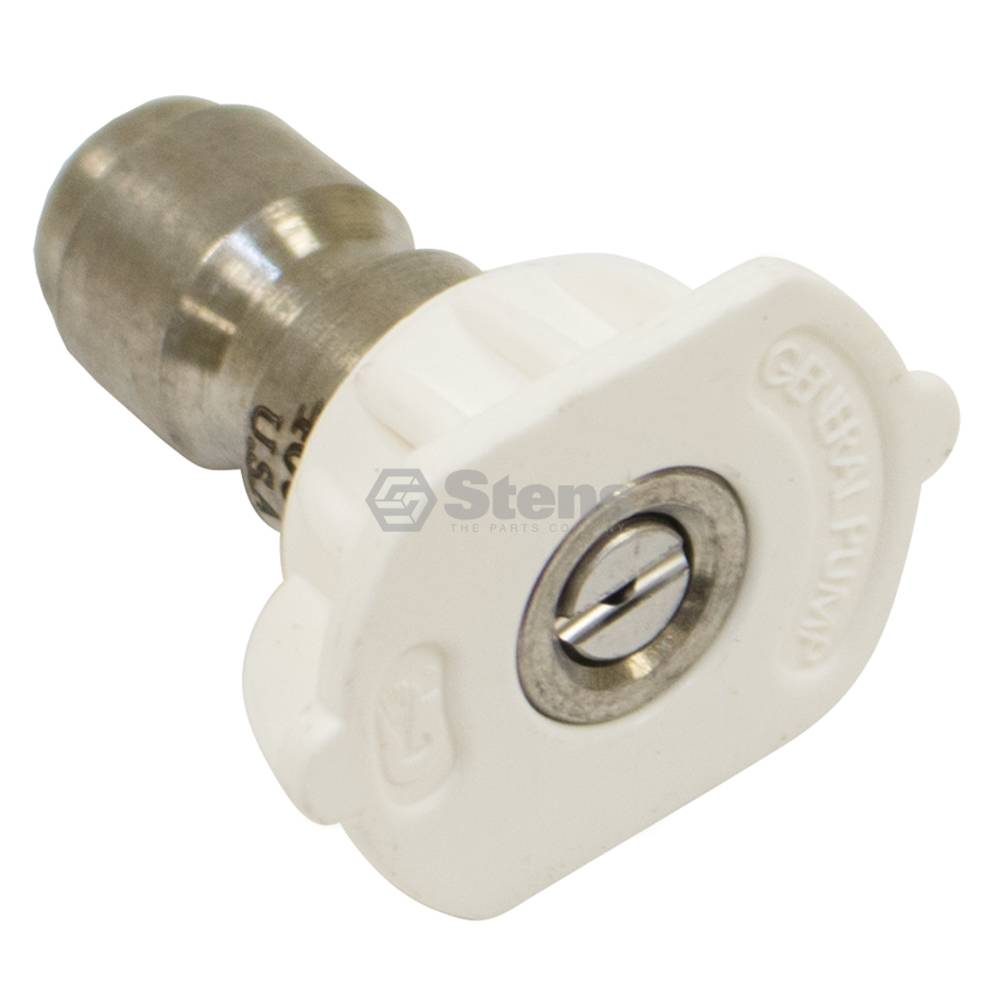 Pressure Washer Quick Coupler Nozzle 40 Degree, Size 4.0, White (Stens 758-351)
