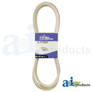 5/8" X 134.5" Wrap Aramid Cord Deck Belt for 42" Hustler Mower (771634)