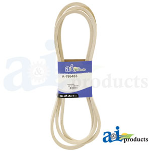 5/8" X 148.625" Wrapped Aramid Cord Deck Belt for Hustler Mower (786483)