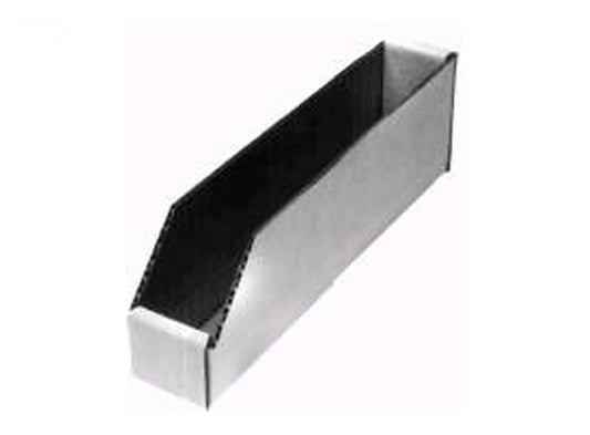 Pack of 10 Bin Box White 2" X 12-1/2" Rotary (8202)
