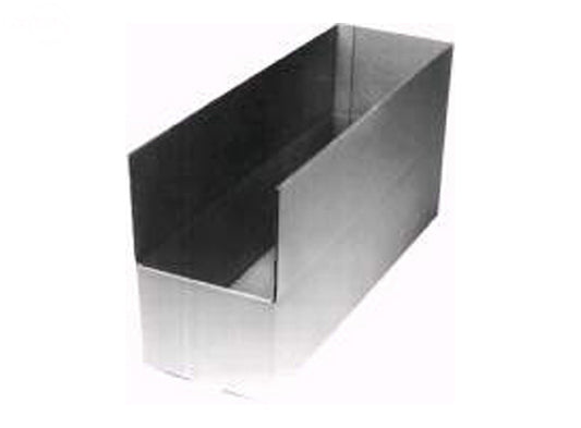 Pack of 10 Bin Box White 24" X 12-1/2" Rotary (8205)
