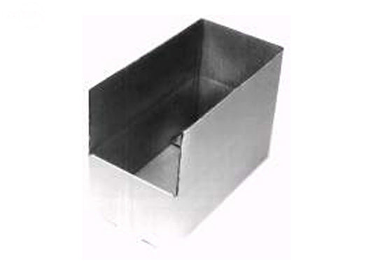 Pack of 10 Bin Box White 12" X 8-1/2" Rotary (8206)