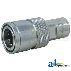 1/2" Female Coupler Body 3/4-16 ORB (8250-15)