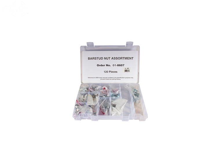 Bar Stud Nut Assortment Rotary (8607)