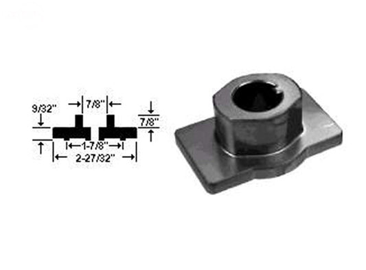 Blade Adapter 7/8" AYP Rotary (8753)
