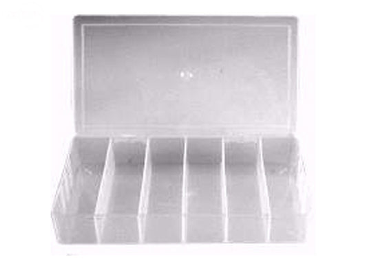 Plastic Assortment Box Small 8" X 4 1/2" Rotary (8989)